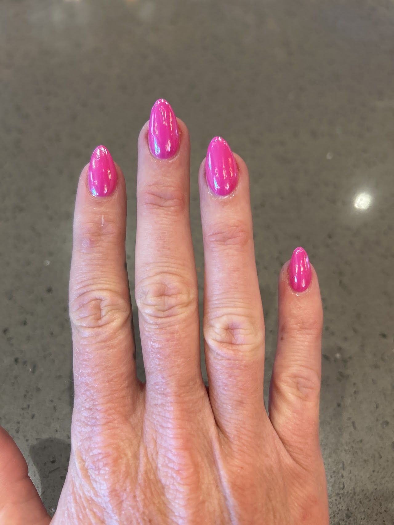 Luxury manicure presentation